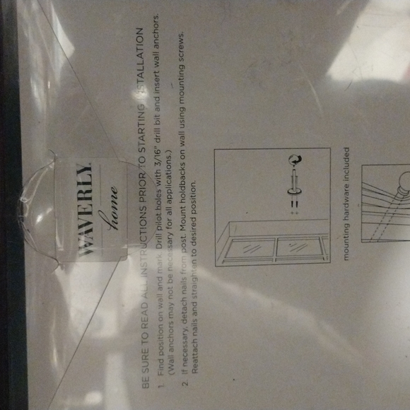 Waverly Home Drapery Holdbacks Set of 2 NWT - Picture 5 of 8